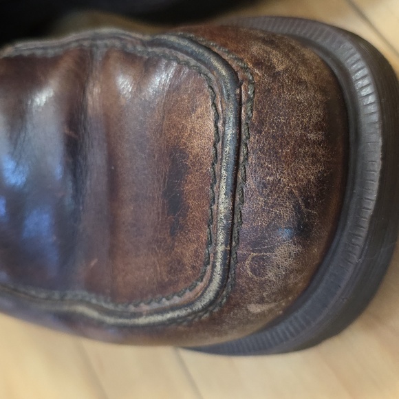 Dr. Martens VTG MIE Brown T Strap 8469 Rare Slide Buckle MaryJane UK 5 Sz 7.5-8 - Picture 14 of 16